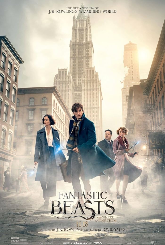 سلسلة افلام الوحوش المذهلة Fantastic Beasts مترجمة