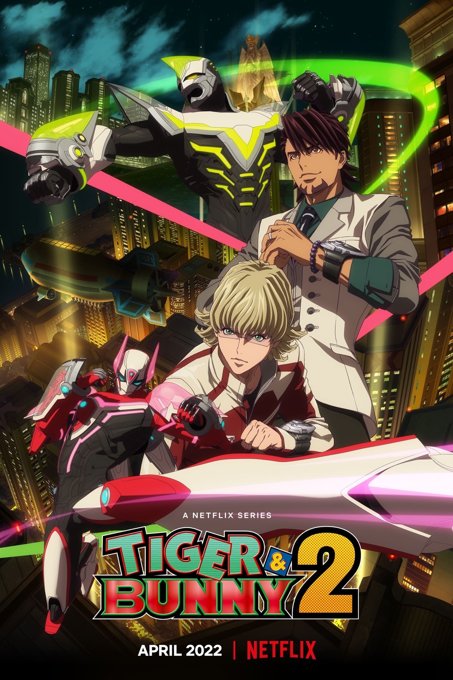 انمي Tiger & Bunny الموسم الثاني مترجم